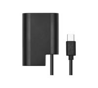 Caruba PD-DCC12 Panasonic DMW-BLF19 Dummy Battery, USB Type C Coiled Cable