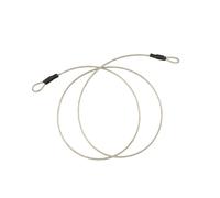 Caruba Safety cable steel with PVC coating, 1.2 m | ✅ 5 years warranty