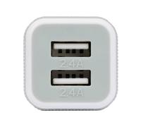 Caruba USB Dual Car Charger White