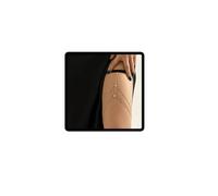 Carufin Crystal Bead Leg Chain Thigh Chain Gold Body Chain Beach Rave Party Jewelry Body Accessory for Women and Girls (Gold B)