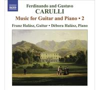 Carulli / Halasz,Fra - Music for Guitar & Piano 2 [New CD]