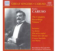 Caruso:E - CARUSO, Enrico: Complete Recordings, Vol. 7
