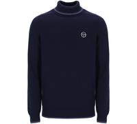 Caruso Roll Neck Top - Maritime Blue S