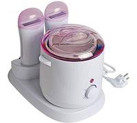 CARUTU 3 in 1 Wax Warmer, Portable Electric Hair Removal Kit, for Brazilian Body Underarm Bikini Chest Legs Face Eyebrow - Melting Pot Hot Wax Heater Accessories, for Women & Men