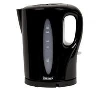 Carvan Motorhome Camping Electric Kettle in Black Igenix 1.7 Litre 2.2Kw