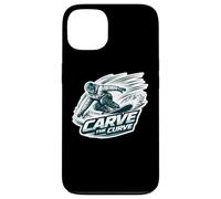 Carve The Curve Snowboard Snowboarding Snowboarder Quote Fun Case for iPhone 13