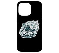 Carve The Curve Snowboard Snowboarding Snowboarder Quote Fun Case for iPhone 14 Pro Max