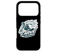 Carve The Curve Snowboard Snowboarding Snowboarder Quote Fun Case for iPhone 17 Pro