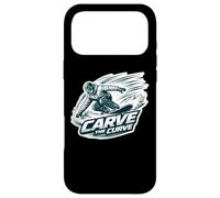 Carve The Curve Snowboard Snowboarding Snowboarder Quote Fun Case for iPhone 17 Pro Max