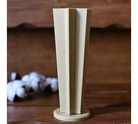 Carved Candles Form, 5 Different Sizes, Star Forms for Candle Making (Diametr Base 2.75'' Diametr Top 1.6'' Height 8'')