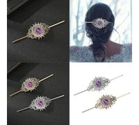 Carved Flower Hair Stick With Crystal Filigree Buyao For Women Girl Buyao For Traditional Headpieces Hair Jewelry