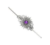 Carved Flower Hair Stick With Crystal Filigree Buyao For Women Girl Buyao For Traditional Headpieces Hair Jewelry