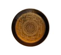 Carved Gong, Altar City Metatron Geometric Pattern, Handmade, Relaxation Meditation, Yoga Sound Therapy, Gong Bath, Niche Musical Instruments,50Cm