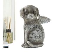 Carved Remembrance Rock, Personalized Animal Loss Keepsake, Memorial with Coating, Rustic Stone Ornament Piece, Bereavement Marker with Elegant Style, Accent Accessory for Office Display