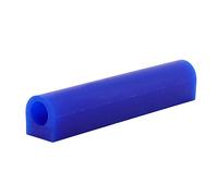 Carved Wax Ring Tube for Making Mold, Hard Jewellery Making Sculpture Tube Injection Tool, Cast for DIY Crafting, Polish With Centre Hole Engraving Accessories (BlueT200)