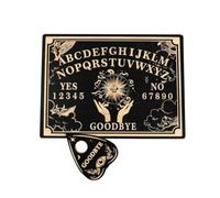 Carved Wooden Board Ouija Wiccan Altar Game Supplies