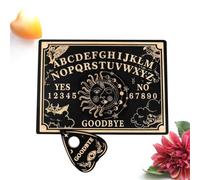 Carved Wooden Board Ouija Wiccan Altar Game Supplies Wide Usage