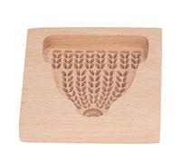 Carved Wooden Cookies Cutter Kitchen Gingerbread Biscuit Press Stamp Embossing (Hat 15x8.5x30.5cm)