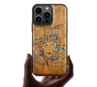 Carveit Handcrafted Case for iPhone 13 Pro (Medusa Enigma-Cherry)