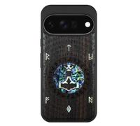 Carveit Handcrafted Case for Pixel 11, Mjölnir and the Runes, Black