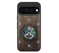 Carveit Handcrafted Case for Pixel 11, Mjölnir and the Runes, Walnut