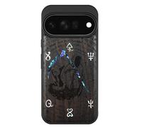 Carveit Handcrafted Case for Pixel 11 Pro, The Grim Reaper, Black
