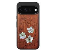 Carveit Handcrafted Case for Pixel 11, Whispering Sakura Blooms, Rosy