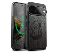 Carveit Wood Case for Pixel 11 Pro, The Reaper's Scythe, Black