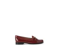 Carvela 'click' Leather Patent Flats In Red Red 4