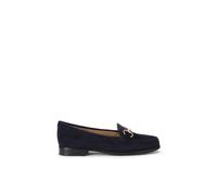 Carvela 'click' Suede Flats In Navy Navy