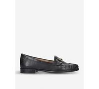 Carvela Comfort Womens Blk/other (black) Click Leather Loafers Eur 40 / 7 Uk Women