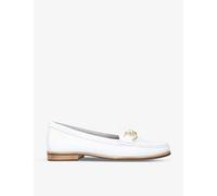 'Click' Leather Flats Carvela White 6