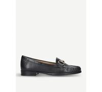 Carvela Comfort Womens Blk/other (black) Click Leather Loafers Eur 38 / 5 Uk Women