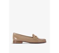 Carvela Comfort Womens Carvela Comfort Click Snaffle-Trim Flat Leather Loafers Camel Eur 37 / 4 UK Women