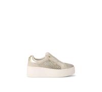 Carvela 'connected Laser Trainer' Trainers In Gold Gold