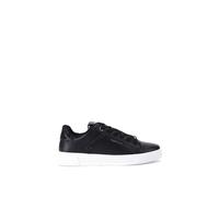 Carvela Womens Black Daze Jewel-embellished Faux-leather Low-top Trainers Eur 41 / 8 Uk Women
