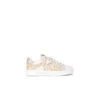Carvela 'daze Raffia' Trainers In Cream Cream