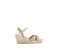 Carvela 'divine' Fabric Heels In Gold Gold 6