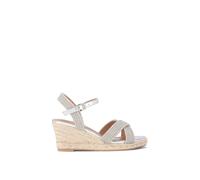 Carvela 'divine' Heels In Silver Silver 7