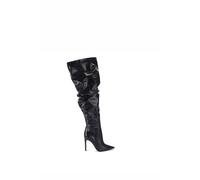 Carvela Women's 'Eterno Slouch Otk' Leather Boots in Black | Size: 4
