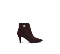 Carvela Women's 'Flute Coin' Fabric Boots in Dark Brown | Size: 7 Carvela Dark Brown 7