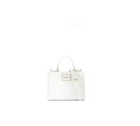 Carvela Women's 'Jessica Mini Tote 2' Croc Print Bag in Cream Carvela Cream