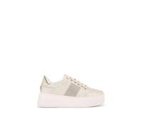Carvela Women's 'Jive Lace Up' Trainers in Gold | Size: 5 Carvela Gold 5