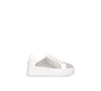 Carvela Women's 'Jive Lace Up' Trainers in Silver | Size: 8 Carvela Silver 8