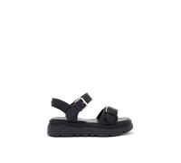 Carvela Women's 'Krypton Buckle' Sandals in Black | Size: 6 Carvela Black 6
