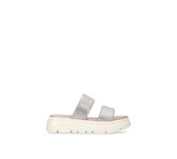Carvela 'krypton' Sandals In Silver Silver 7