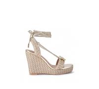 Carvela Women's 'Marina High Wedge' Sandals in Gold | Size: 8 Carvela Gold 8