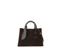 Carvela Women's 'Nina Tote' Suede Bag in Dark Brown Carvela Dark Brown