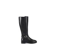 Carvela 'pienza Riding Boot' Leather Boots In Black Black