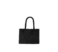 Carvela Women's 'Salerno Tote' Silk Blend Bag in Black Carvela Black